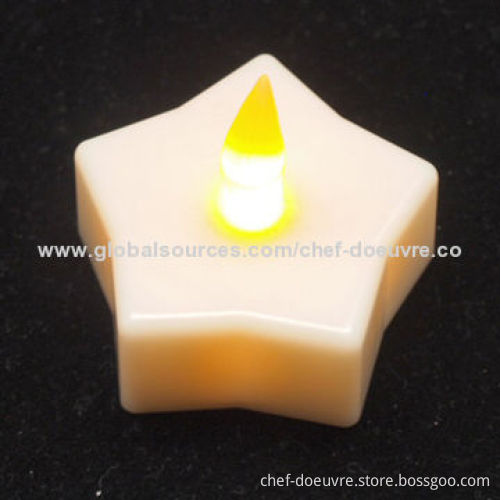 LED Star Tealight Candle